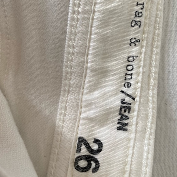 Rag & Bone - White Stretchy Jeans - Picture 5 of 6